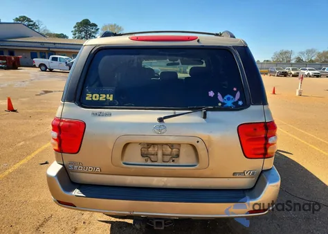 2003 Toyota Sequoia Sr5 z USA, uszkodzony, nr VIN 5TDZT34A43S147877